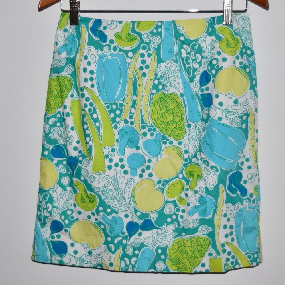 Lilly Pulitzer Steamed Vegetables Skirt